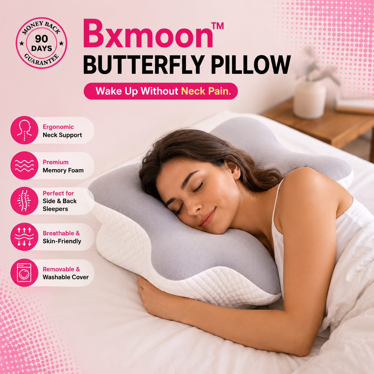 Bxmoon™ Butterfly Pillow